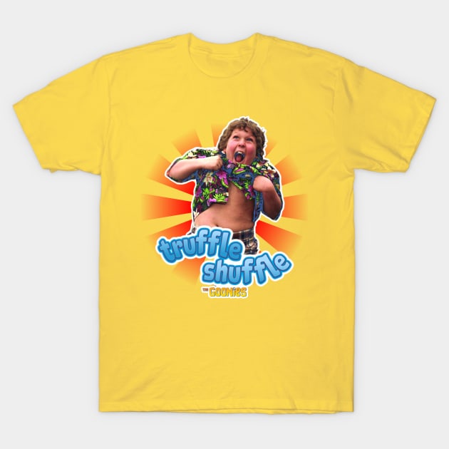 The Goonies Truffle Shuffle T-Shirt by joeysartworld